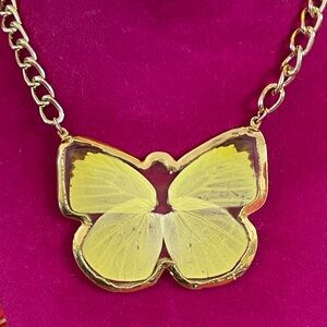 Butterfly wings necklace